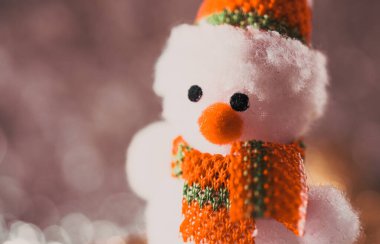 Noel süslemeleri ve Bokeh ışıkları