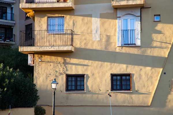 Valencia Spain December 2021 Traditional Buildings Port Saplaya Little Venice — ストック写真