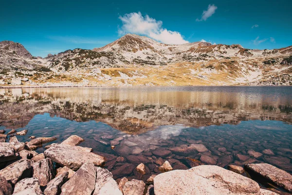 Retezat Milli Parkı Içinde Inanılmaz Dağ Manzarası — Stok fotoğraf