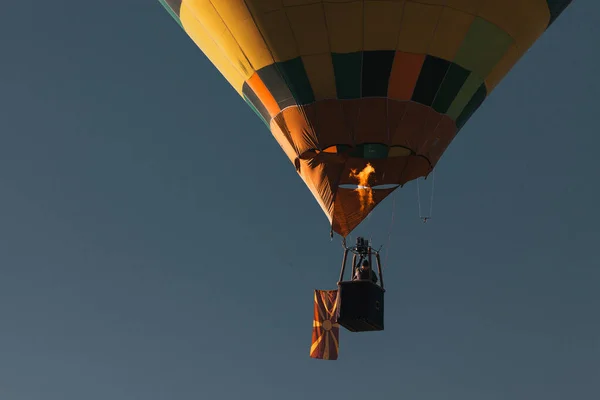 Balony Ogrzane Powietrze Koncepcja Wolności Przygody — Zdjęcie stockowe