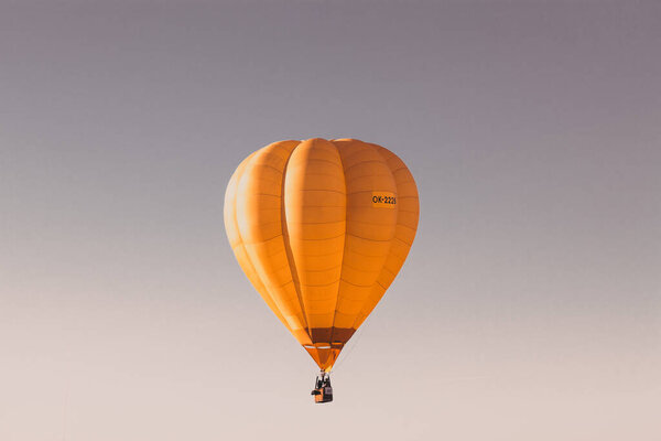 hot air balloons - freedom and adventure concept