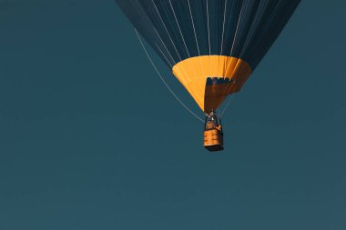 Sıcak hava balonları - özgürlük ve macera konsepti