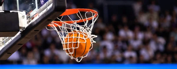 Basketball Game Ball Hoop — Stockfoto
