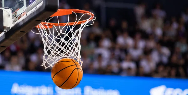 Basketball Game Ball Hoop — Stock Photo, Image