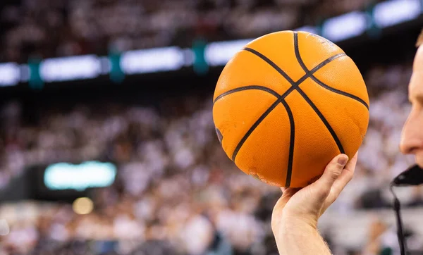 Basketball Game Ball Hoop — Stockfoto