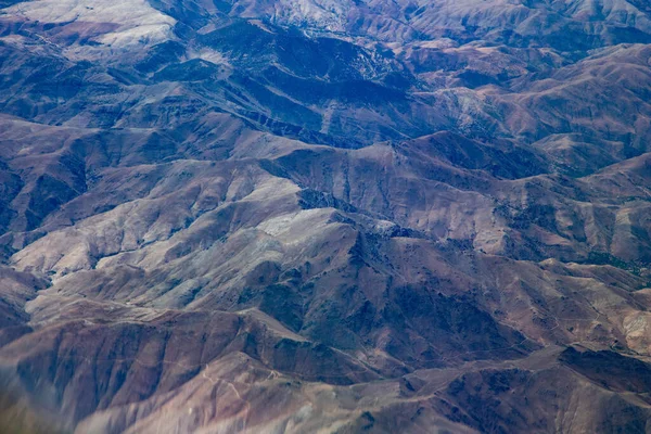 Vista Aerea Sulla Montagna Dell Atlante Marocco — Foto Stock
