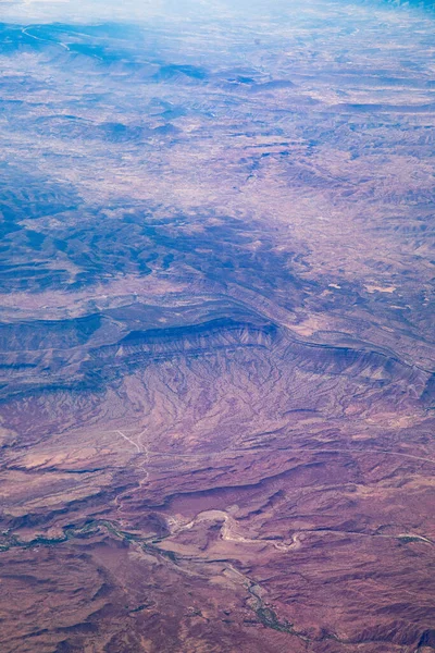 Aerial View Atlas Mountain Morocco — Stock Photo, Image