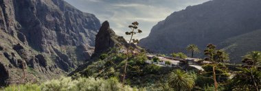 Masca dağ köyü Tenerife Kanarya adaları