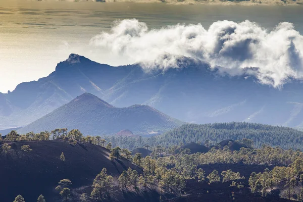Paesaggio Incredibile Nel Parco Nazionale Teide — Foto Stock