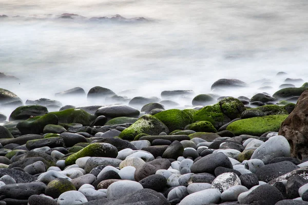 Pebbles Shore Sea — Φωτογραφία Αρχείου