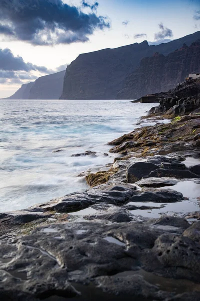 Sunset Los Gigantes Tenerife Canary Islands — 스톡 사진