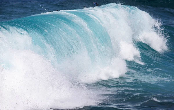 Grande Onda Azul Oceano — Fotografia de Stock