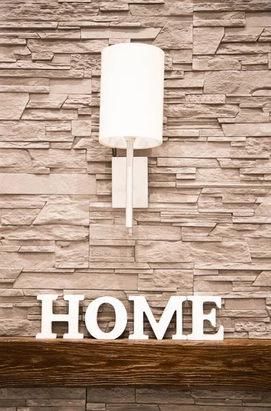 Home Sign Wall Tiles — Stock Photo, Image