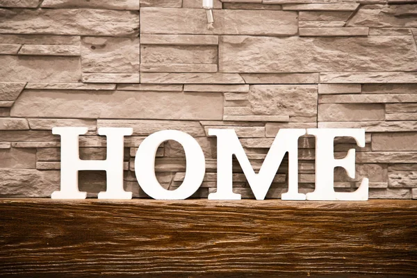 Home Sign Wall Tiles — Stock Photo, Image