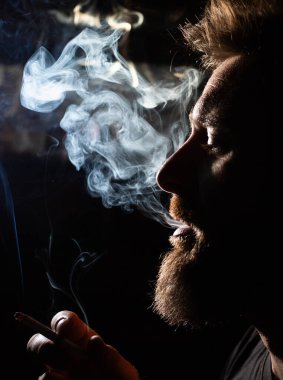 addicted man smoking a cigarette quit smoking