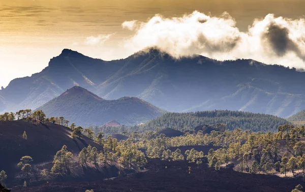 Paesaggio Incredibile Nel Parco Nazionale Teide — Foto Stock