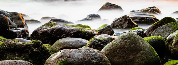 Pebbles Shore Sea — Zdjęcie stockowe