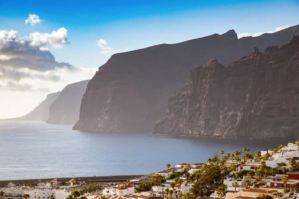 Increíble Vista Sobre Los Gigantes Tenerife Islas Canarias — Foto de Stock