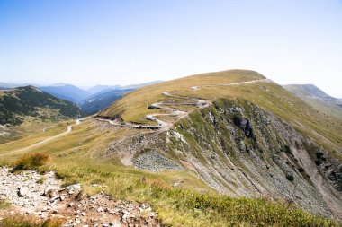 amazing landscape in Parang mountains Transalpina