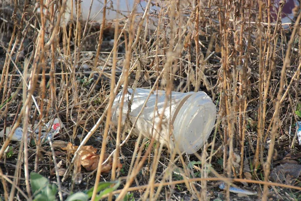 Pollution Landscape Garbage — Stock Photo, Image