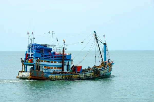 Fishing boats out to sea. — Stock Photo, Image