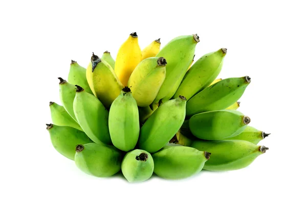 Rauw en rijpe banaan. — Stockfoto