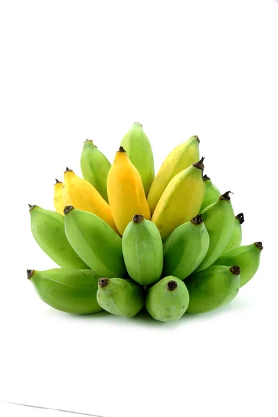 Raw and ripe banana. — Stock Photo, Image