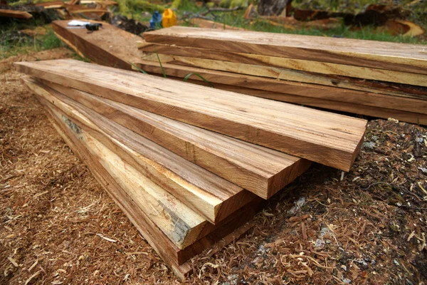 Madera para la industria del mueble . — Foto de Stock