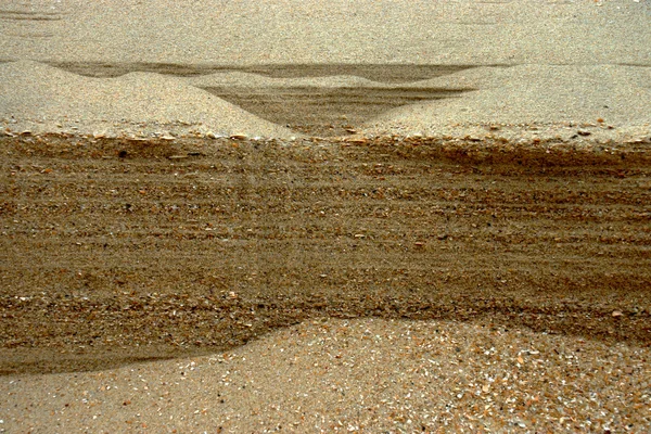 Sand cliffs. — Stock Photo, Image