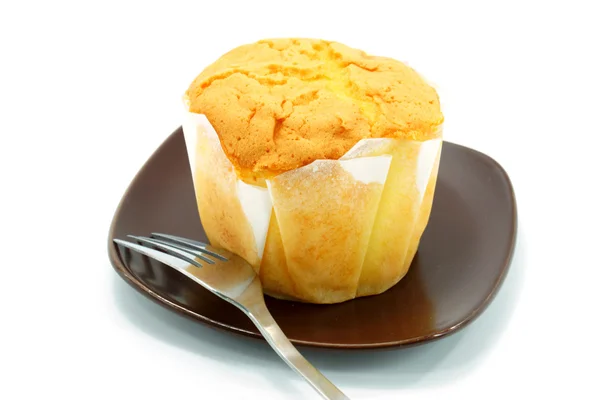 Cupcake on white background. — Stock Photo, Image