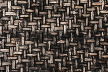 eski bambu örgü arka plan.