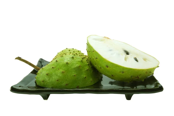 Soursop, Prickly Custard Apple. (Annona muricata L.) Treatment o — Stock Photo, Image