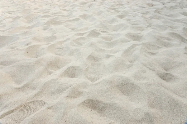 Praia de areia branca. — Fotografia de Stock