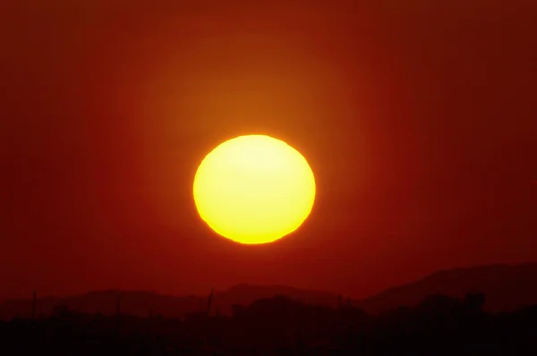 Belo pôr do sol — Fotografia de Stock