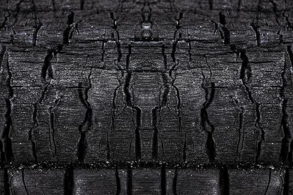 Oppervlak van houtskool — Stockfoto