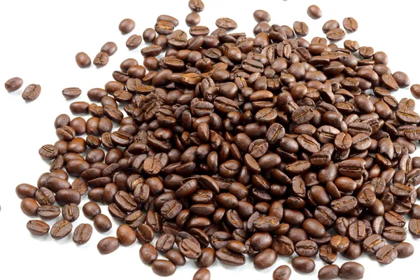 Coffee bean on the white background. — Stock Photo, Image