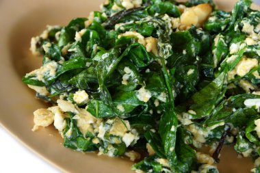 Kızarmış sebzeler.