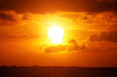 gökyüzü günbatımı