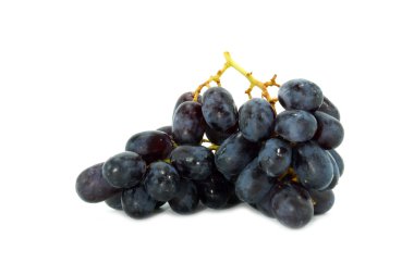 Üzüm Beyaz Arkaplanda İzole Edildi.