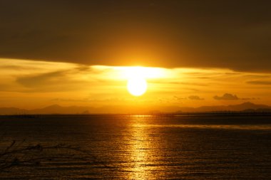 gökyüzü günbatımı