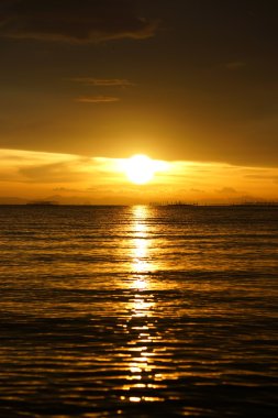 gökyüzü günbatımı