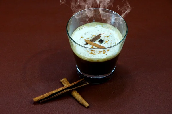Cinnamon coffee — Stock Photo, Image