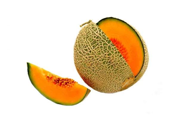 Cantaloup tranches de melon — Photo