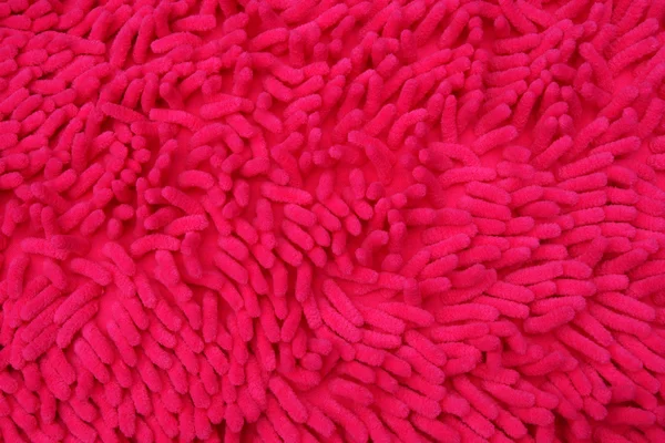 Närbild på rosa mattan konsistens — Stockfoto