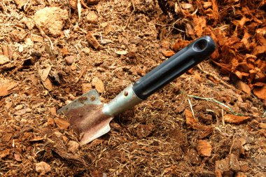 bitki yetiştirme için toprak.