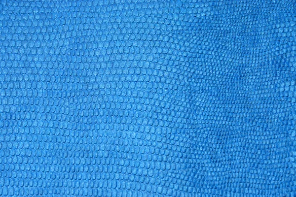 Modré plátno texturu, modré pozadí — Stock fotografie