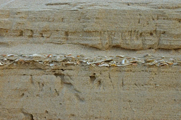 Zand kliffen. — Stockfoto