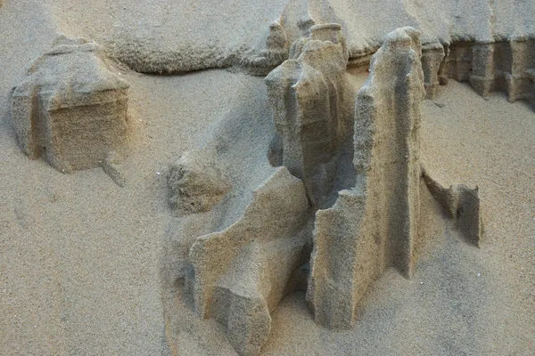 Falésias de areia . — Fotografia de Stock