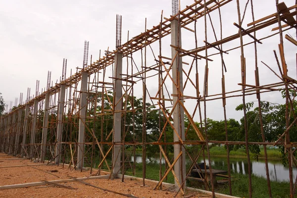 Casa de construção . — Fotografia de Stock