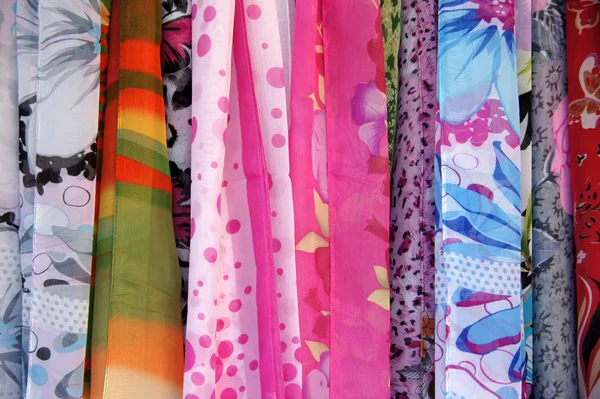 Hand woven fabrics — Stock Photo, Image